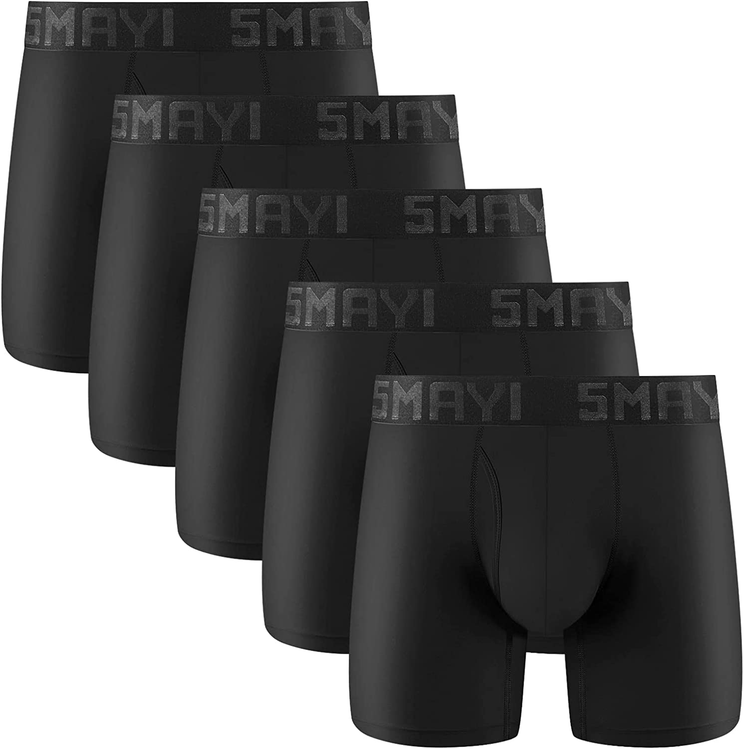 5Mayi Mens Athletic Underwear Mens Boxer Briefs Underwear for Men Pack S M L XL XXL - Image 4